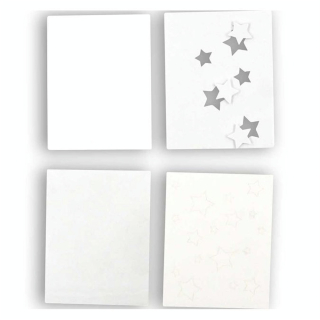 Carte double shaker Étoile 11 x 14 cm - CTOP - Rougier et Plé
