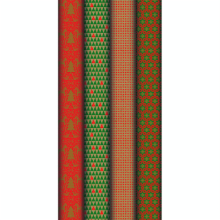 Papier cadeau kraft Dalécarlie Rouge 2 x 0,7 m - Clairefontaine - Rougier et Plé