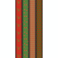 Papier cadeau kraft Dalécarlie Rouge 2 x 0,7 m - Clairefontaine - Rougier et Plé