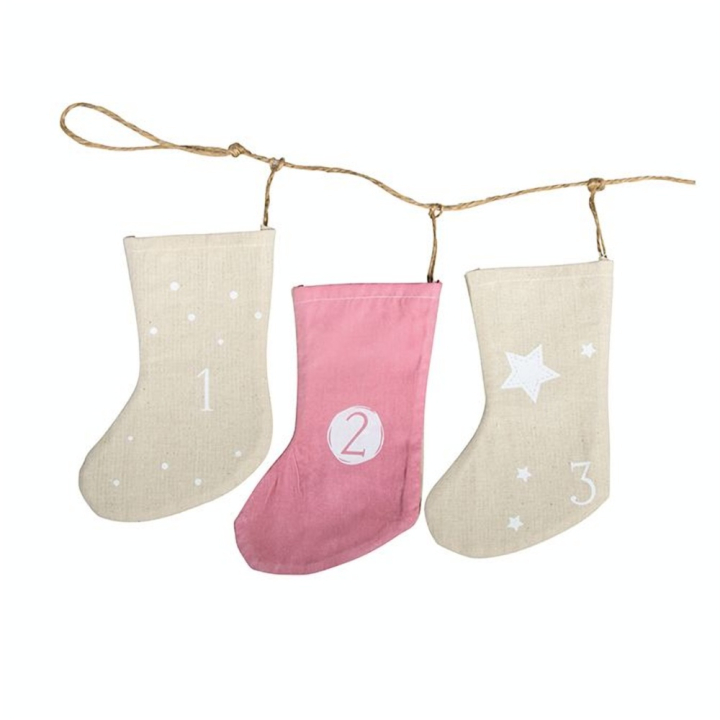 Calendrier de l'Avent Bas de noël - Rayher - Rougier et Plé