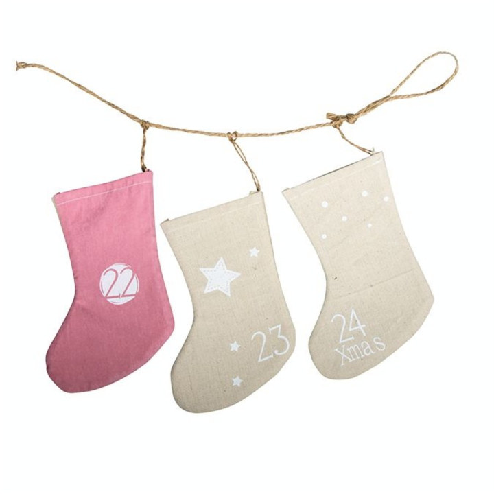 Calendrier de l'Avent Bas de noël - Rayher - Rougier et Plé