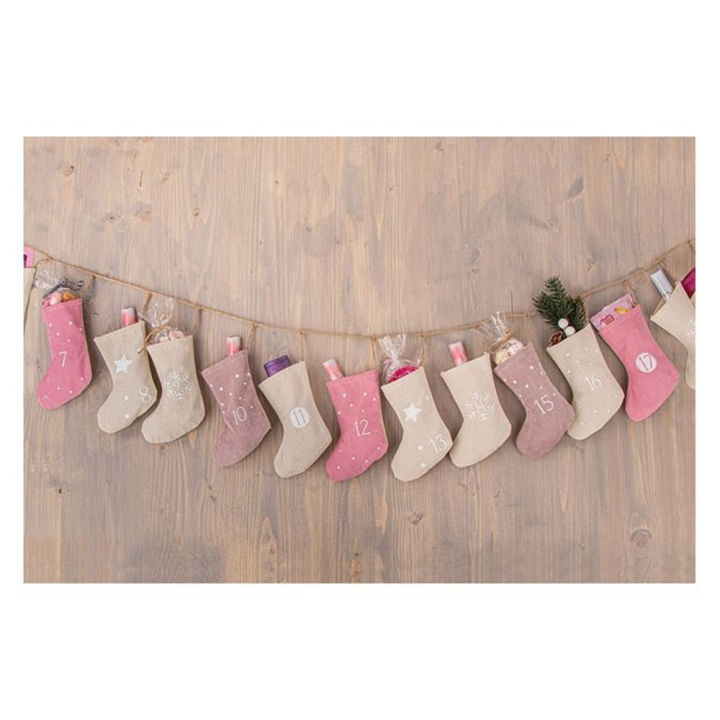 Calendrier de l'Avent Bas de noël - Rayher - Rougier et Plé