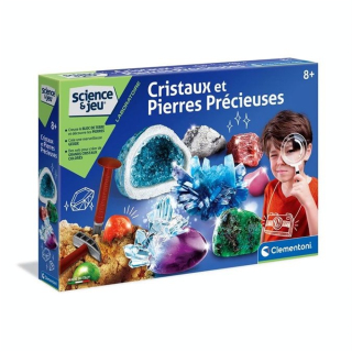 Coffret activité Cristaux et Pierres précieuses - Clementoni - Rougier et Plé