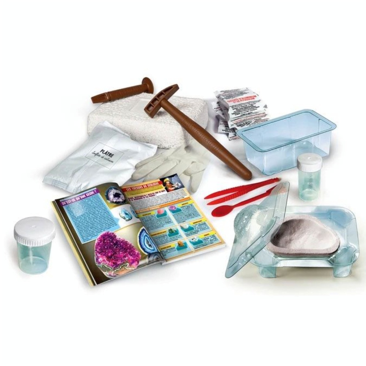 Coffret activité Cristaux et Pierres précieuses - Clementoni - Rougier et Plé