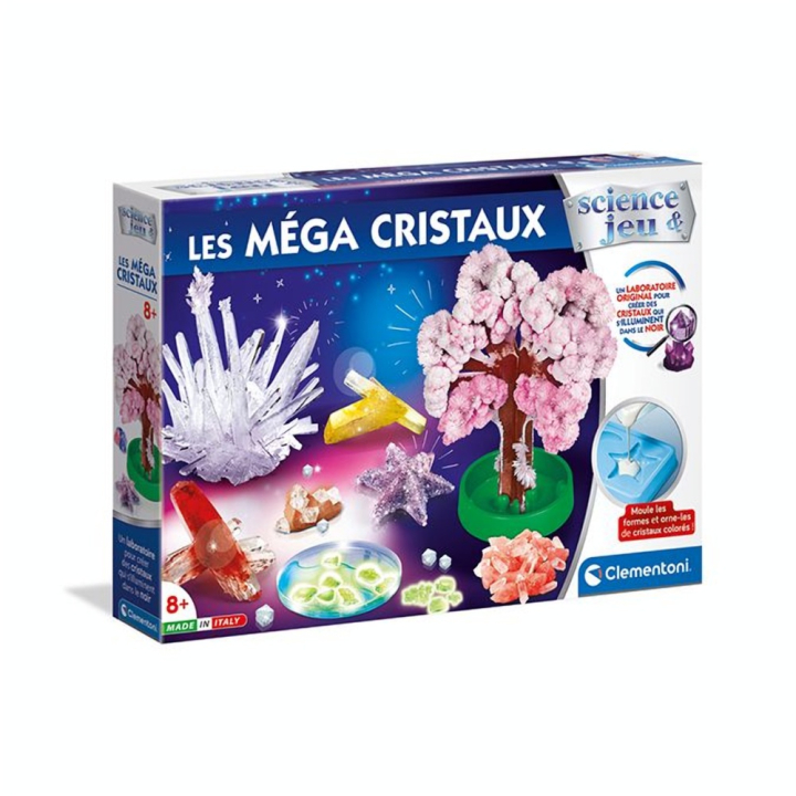 Coffret activité Les méga Cristaux - Clementoni - Rougier et Plé
