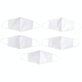 Masque pour enfant à élastiques Blanc 5 pcs - Rayher - Rougier et Plé