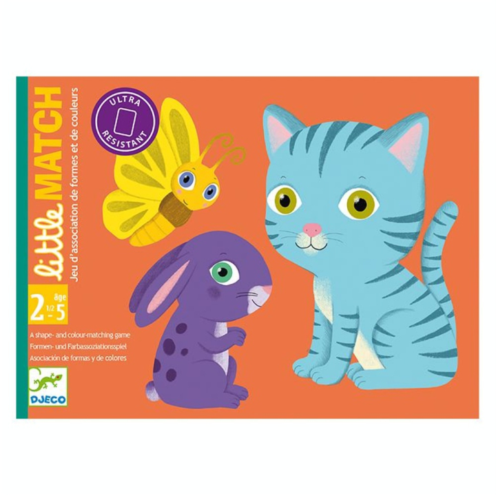 Jeu de cartes des tout-petits Little Match - Djeco - Rougier et Plé
