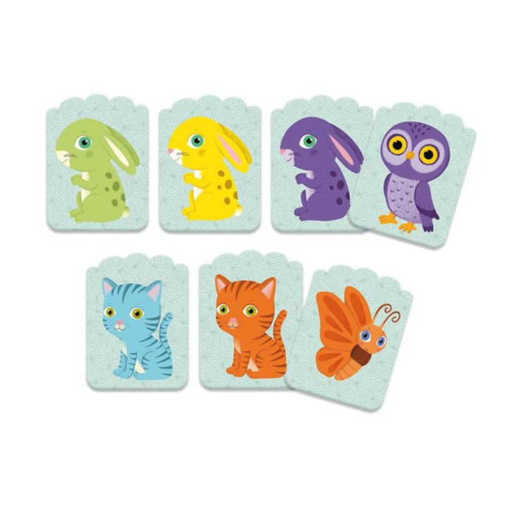 Jeu de cartes des tout-petits Little Match - Djeco - Rougier et Plé