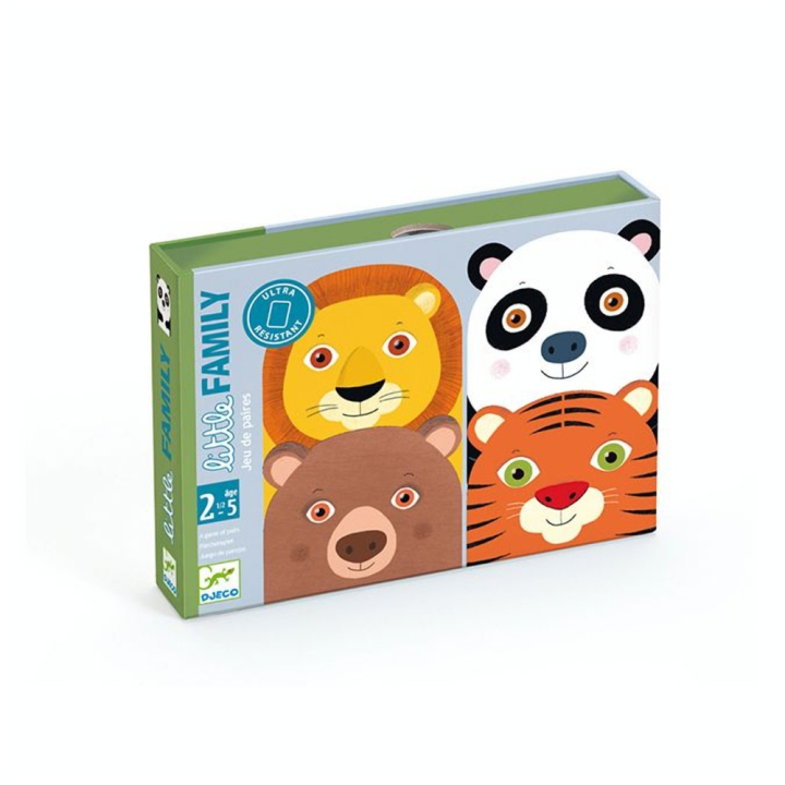 Jeu de cartes des tout-petits Little Family - Djeco - Rougier et Plé