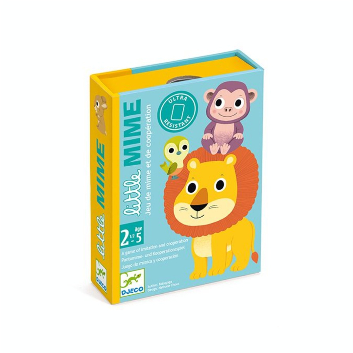 Jeu de cartes des tout-petits Little Mime - Djeco - Rougier et Plé