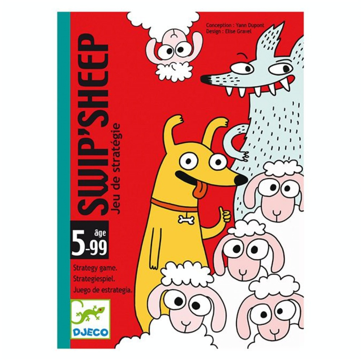 Jeu de cartes Swip'Sheep - Djeco - Rougier et Plé