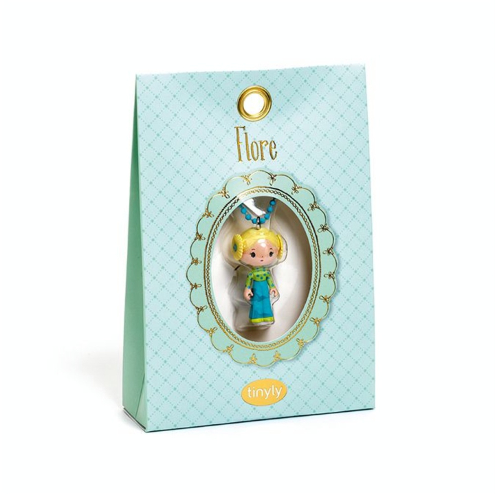 Pendentif figurine Tinyly Flore - Djeco - Rougier et Plé