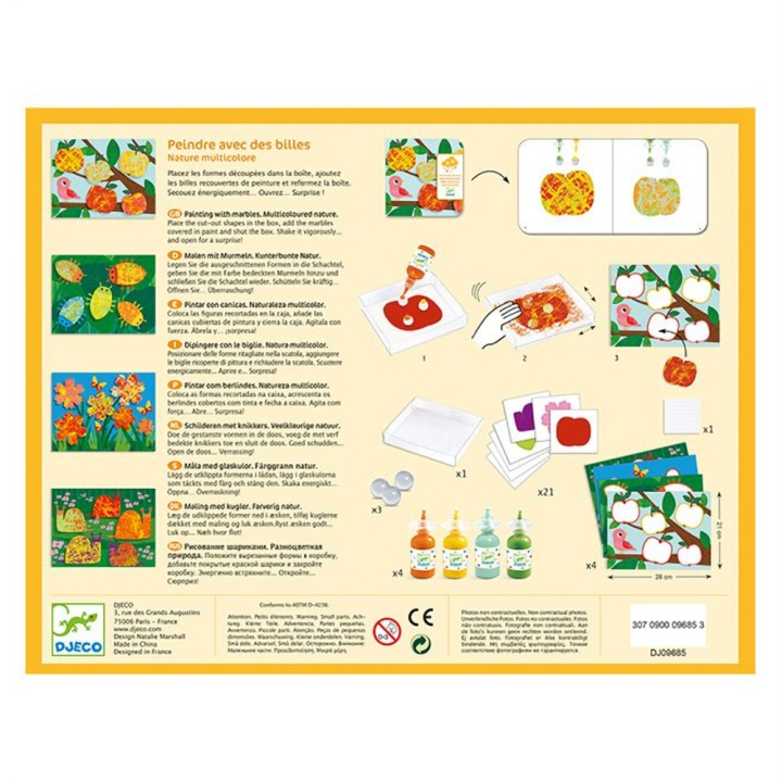 Coffret peinture Nature multicolore - Djeco - Rougier et Plé