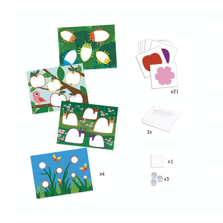 Coffret peinture Nature multicolore - Djeco - Rougier et Plé