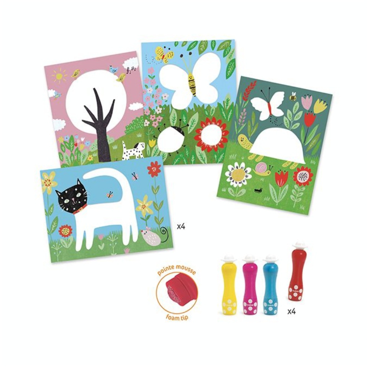 Coffret peinture À petits points - Djeco - Rougier et Plé