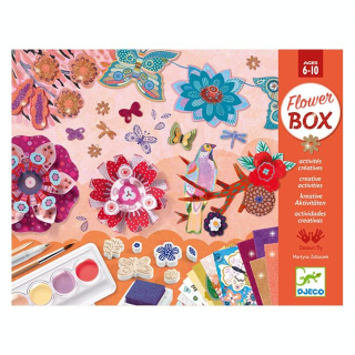 Coffret multi-activités Le jardin de fleurs - Djeco - Rougier et Plé