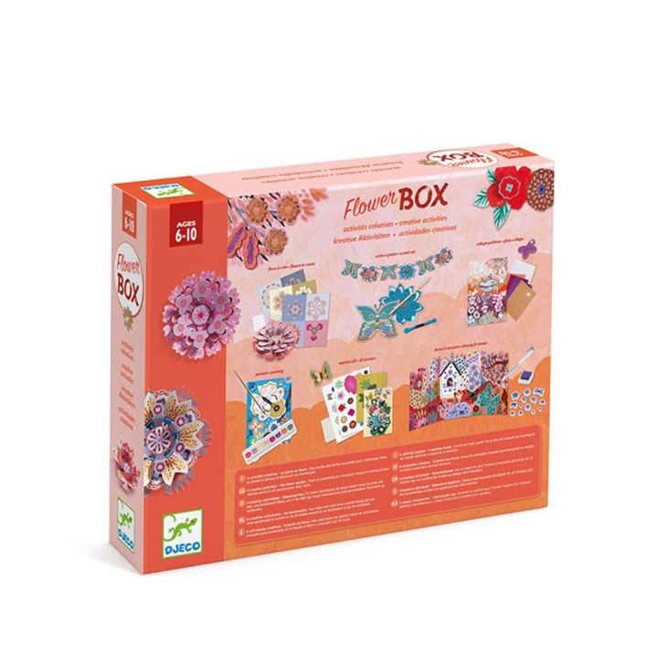 Coffret multi-activités Le jardin de fleurs - Djeco - Rougier et Plé