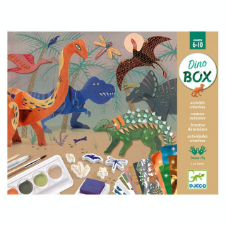 Coffret multi-activités Le monde des dinosaures - Djeco - Rougier et Plé