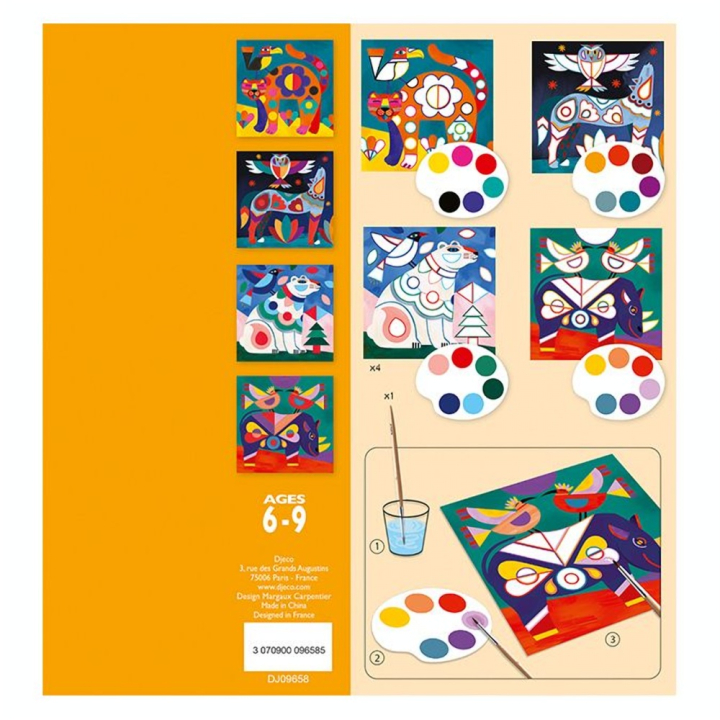 Coloriages surprises Le bestiaire - Djeco - Rougier et Plé