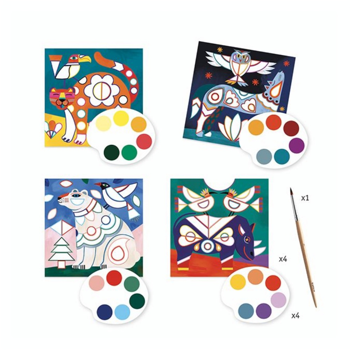Coloriages surprises Le bestiaire - Djeco - Rougier et Plé