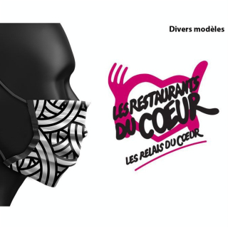 Masque Collection Marie-Agnès Gillot pour Les Restos du Cœur - Mask of Art - Rougier et Plé