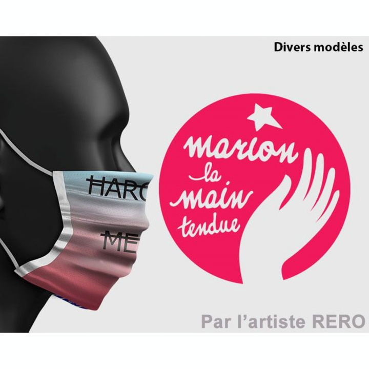 Masque Collection Marie-Agnès Gillot pour Marion la Main Tendue modèle Adulte - Mask of Art - Rougier et Plé