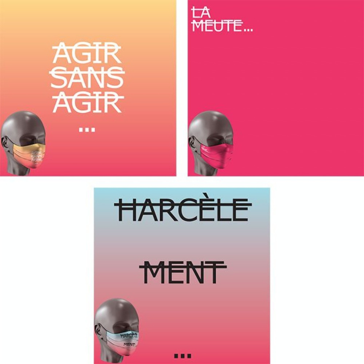 Masque Collection Marie-Agnès Gillot pour Marion la Main Tendue modèle Adulte - Mask of Art - Rougier et Plé