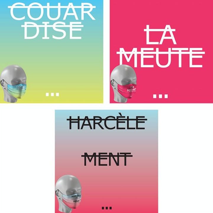 Masque Collection Marie-Agnès Gillot pour Marion la Main Tendue modèle Enfant - Mask of Art - Rougier et Plé