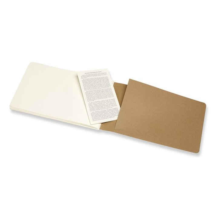 Album pour croquis Kraft papier ivoire 120 g/m² - Moleskine - Rougier et Plé