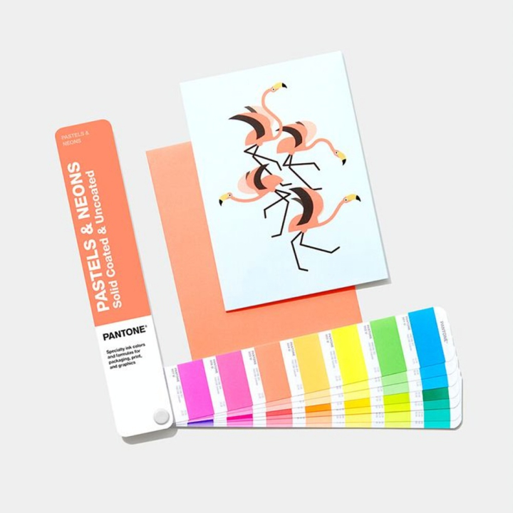 Nuancier Pastels & Neons Coated Uncoated - Pantone - Rougier et Plé