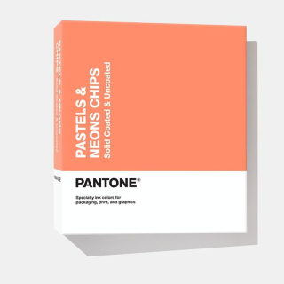 Nuancier Pastels & Neons Chips Coated & Uncoated - Pantone - Rougier et Plé