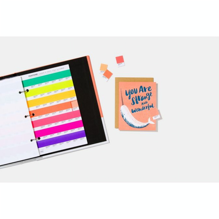 Nuancier Pastels & Neons Chips Coated & Uncoated - Pantone - Rougier et Plé