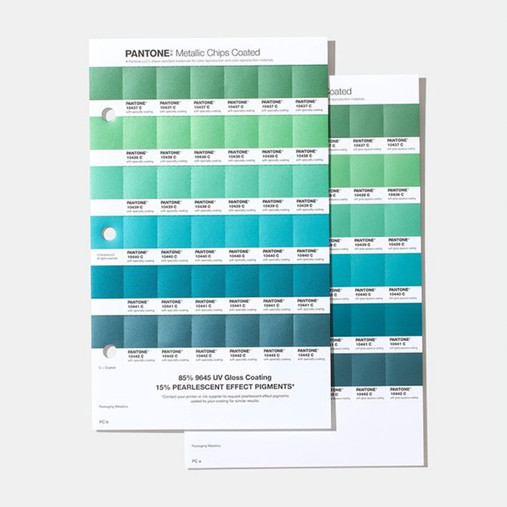 Nuancier Metallics Chips - Pantone - Rougier et Plé
