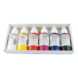 Peinture acrylique Extra-fine Set Introduction 6 x 100 ml - ARA - Rougier et Plé