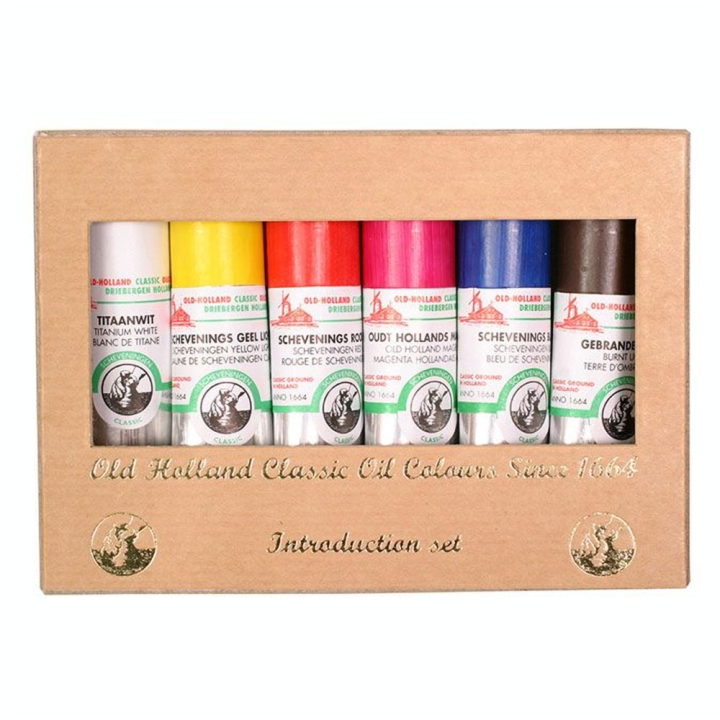 Peinture à l'huile Extra-fine Classique 6 x 18 ml - Old Holland - Rougier et Plé