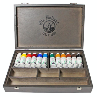 Peinture à l'huile Extra-fine Classique Coffret 12 x 40 ml - Old Holland - Rougier et Plé