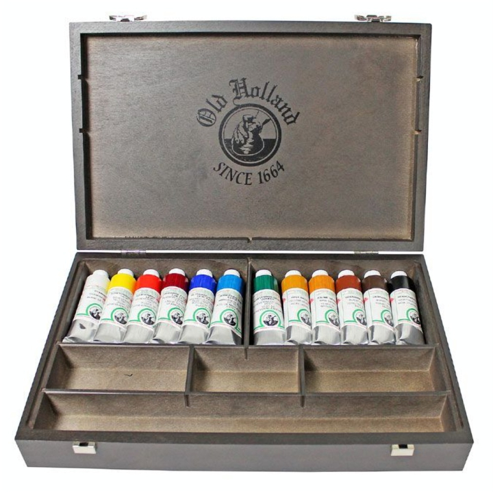 Peinture à l'huile Extra-fine Classique Coffret 12 x 40 ml - Old Holland - Rougier et Plé