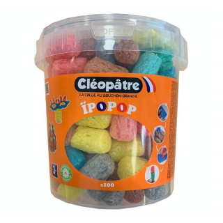 Jeu de construction Flocons de maïs Ïpopop 100 pcs - Cléopatre - Rougier et Plé