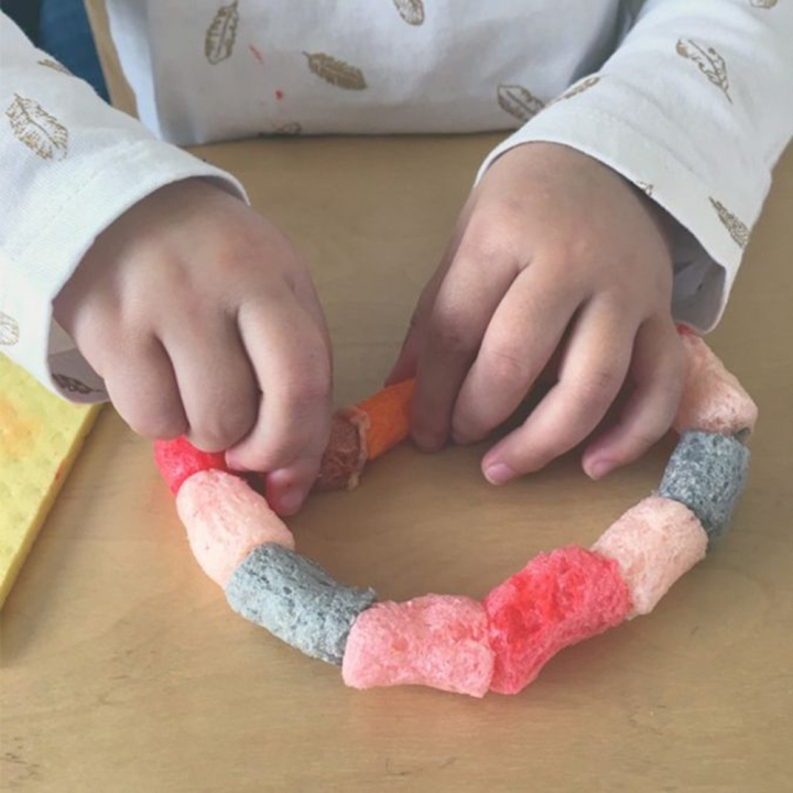 Jeu de construction Flocons de maïs Ïpopop 100 pcs - Cléopatre - Rougier et Plé