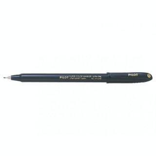 Marqueur permanent ultra fin SCAN-UF Noir - Pilot - Rougier et Plé