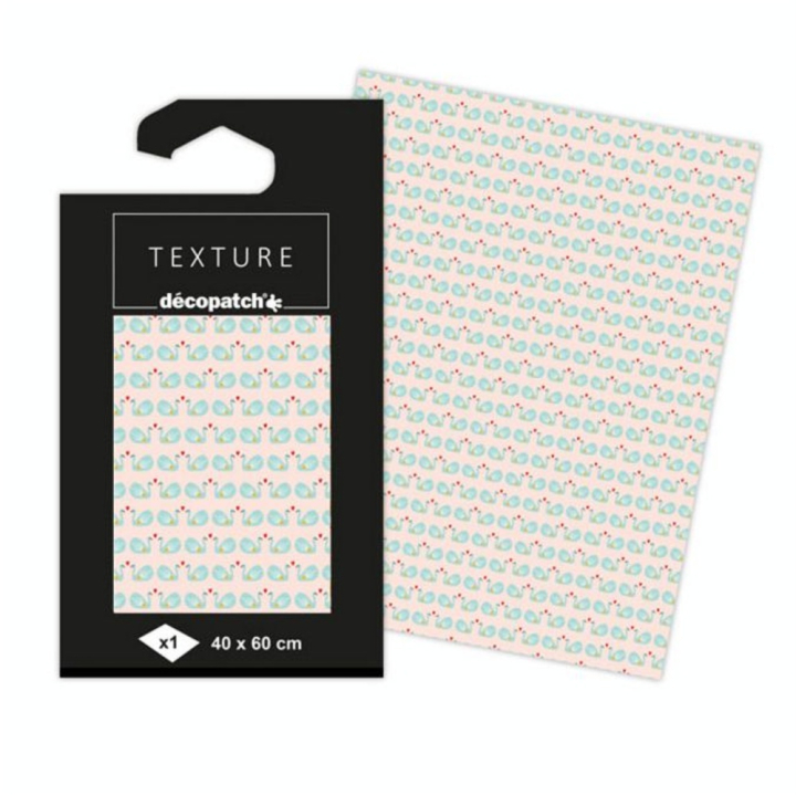 Papier Texture 40 x 60 cm n°822 - Décopatch - Rougier et Plé