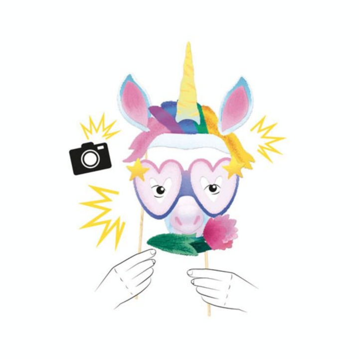 Kit Do it Yourself Photobooth La Fiesta des animaux - Djeco - Rougier et Plé