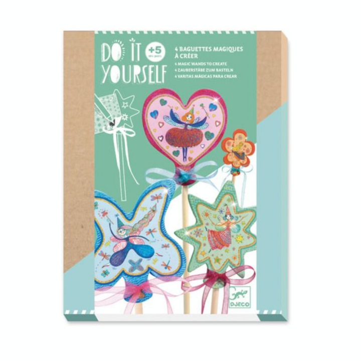 Kit Do it Yourself Baguettes magique Petites fées - Djeco - Rougier et Plé