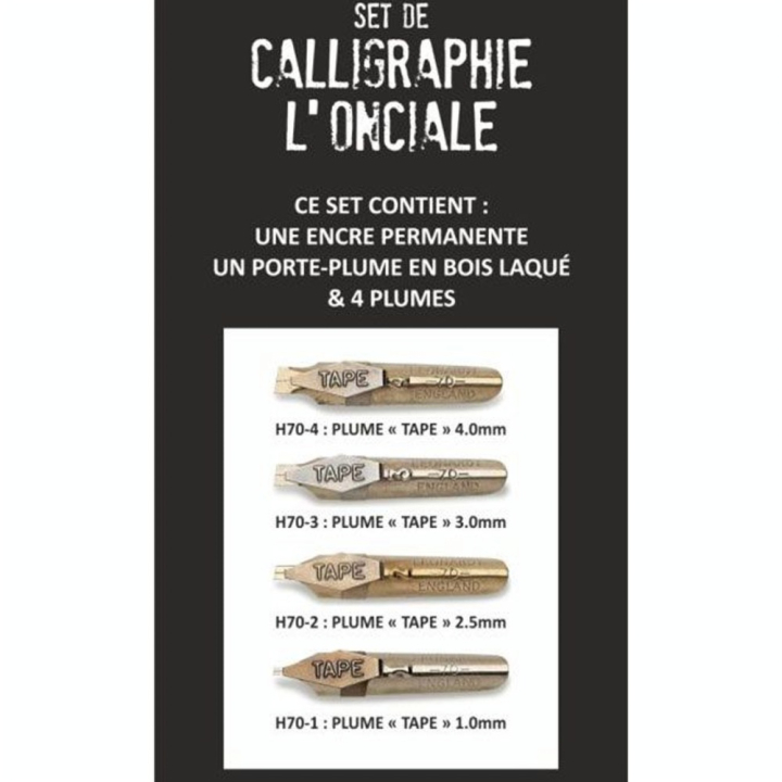 Set de calligraphie Onciale - Corect Art - Rougier et Plé
