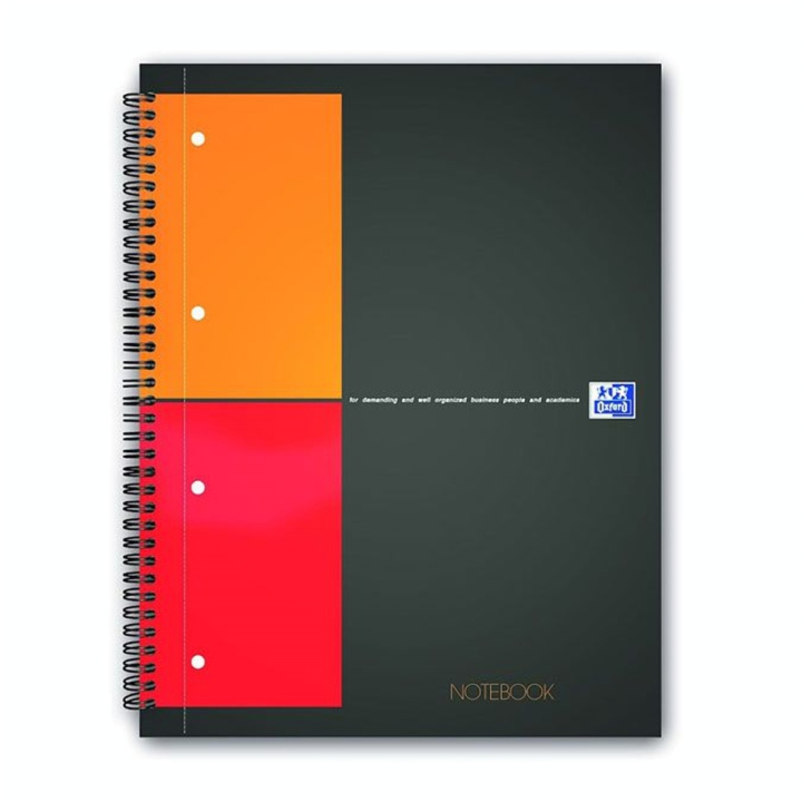 Cahier Notebook A4+ petits carreaux Q.5x5 160 p - Oxford - Rougier et Plé
