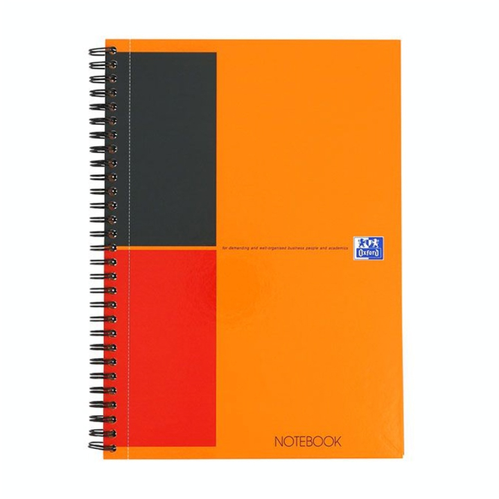 Cahier Notebook international ligné 6 mm 160 p - Oxford - Rougier et Plé