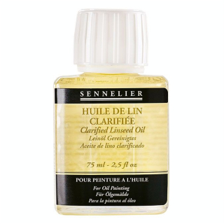 Huile de lin clarifiée - Sennelier - Rougier et Plé