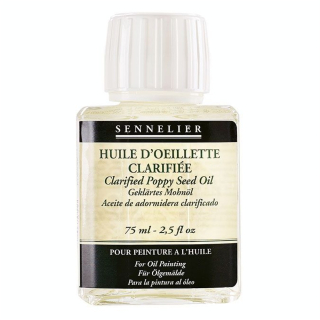 Huile d'œillette clarifiée - Sennelier - Rougier et Plé