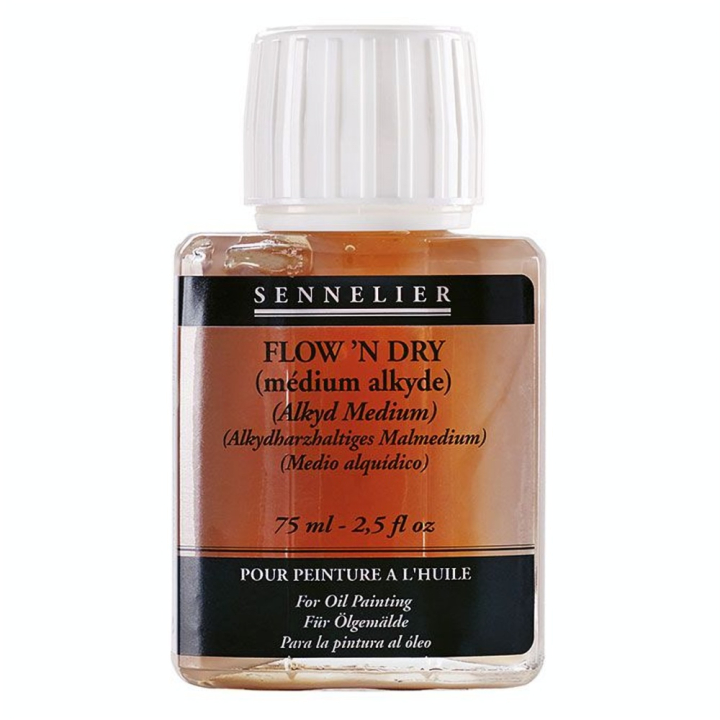 Médium alkyde Flow'n Dry - Sennelier - Rougier et Plé