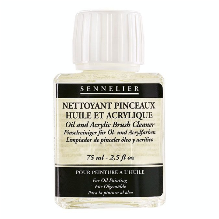 Nettoyant pinceaux Huile et Acrylique 75 ml - Sennelier - Rougier et Plé